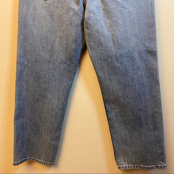 Sold Lucky Brand Patchwork Cropped Jeans Size 6 - Picture 10 of 12